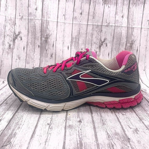 Brooks Womens Ravenna 5 Gray Pink Road Running Shoes 1201491B672 US Size 8.5B - Picture 2 of 11